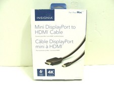 Insignia Mini DisplayPort to HDMI Cable 6' 4K Ultra HD picture
