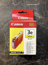 Canon BCI-3e BCI-3eY Yellow Ink Cartridge GENUINE NEW SEALED BOX picture