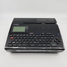 Casio CW-K85 Thermal Disc Title Printer Battery Operated Open Box picture
