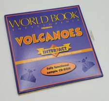Volcanoes by World Book Encyclopedia 1998 ~ Interfact  Sample CD-Rom VTG picture