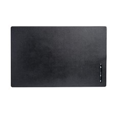 Leather Blotter Pad Without Side Rails for Writing Desk 30” x 19” Black picture