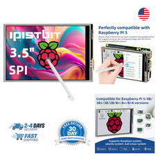 3.5 Inch Touch Screen TFT LCD SPI Display Panel for Raspberry Pi 4B 3B 2B B Plus picture