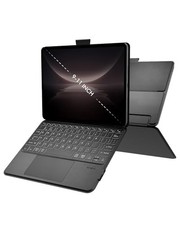 Keyboard Case for 9-11 Inch Tablets, Bluetooth, Backlit, Trackpad, Stand picture