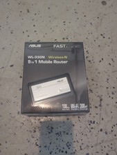ASUS WL-330N Wireless-N 5 in 1 Mobile Router 150Mbps Tested Working picture