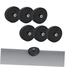 Access Point 6-Piece Pipe Plug Cleanout Set Sewer and Drain, Black... picture
