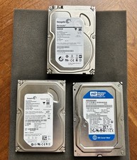 Seagate Western Digital 3.5” SATA Hard Drive HDD Lot 2TB 500GB 250GB Barracuda picture
