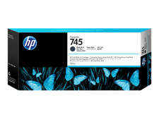 HP 745 300-ml DesignJet Matte Black Ink Cartridge, F9K05A picture