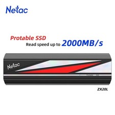 Netac ZX20L 1TB USB 3.2 Gen2 External SSD UP TO 2000MB/s Portable picture