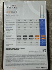 ARRIS SURFboard S34 DOCSIS 3.1 Multi-Gig Cable Modem, 2.5Gbps + 1Gbps Ethernet picture