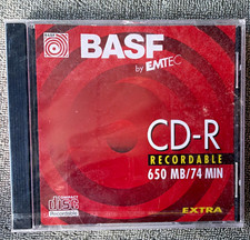 BASF by EMTEC CD-R Recordable 650MB/74 Min Standard Jewel Case picture
