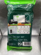 Greenlite TV+PC Energy-Saving Advanced Power Strip Surge Protector, 7 Outlets picture