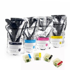 4*1100ml Dye Sublimation Ink Bag for Epson F6370 F9470 F6300 F9400 F6330 F9430 picture