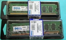 2- DELL MEMORY 512MB MEMORY MODULE UPGRADE. SNPX8388C/512. NIP. picture