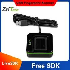 ZKTeco Live20R Biometric Fingerprint Scanner Reader USB Fingerprint Sensor picture