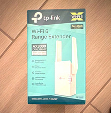 TP-LINK RE705X AX3000 Wi‑Fi 6 Dual‑Band Extender EasyMesh AP Mode 1x RJ‑45 picture