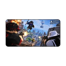 Roblox Gaming Desk Mat  Roblox Style Shooter Scene Mouse Pad picture