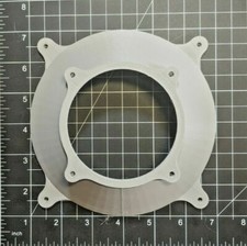 140mm to 80mm Fan Adapter Flow Converter PC Mod Custom Panel Hose Mount Flange picture