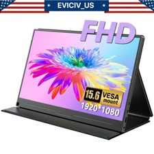 15.6 Inch 1080P Gaming IPS HDR Screen Monitor Portable Screen w/ HDMI USB-C Used picture