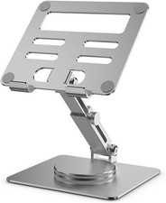 Tablet Stand for Desk, Adjustable Height & Swivel with 360° Rotating Base Tablet picture
