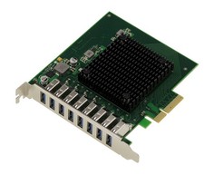 KALEA-INFORMATIQUE PCIe x4 8-Port USB 3.0 Type A Controller UASP FL1100 picture