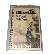 Cadrail The Railroad Design Program Ver 8 PC CD SEALED Vintage 2002 Sandia train picture