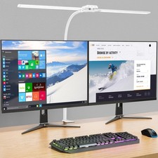 Desk lamp,Double Head LED Desk Lamp with Clamp,Architect Desk Lights for Home... picture
