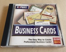 CD-ROM BUSINESS CARDS Expert Software Vintage 1997 PC Windows 95 Disc in Case picture