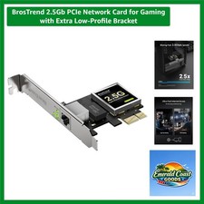 2.5Gb PCIe Network Card for Gaming with Extra Low-Profile Bracket picture