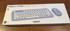 Logitech Pebble 2 Combo for MAC Wireless Portable Slim Keyboard & Mouse NEW picture
