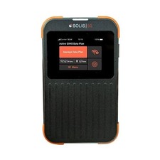 SIMO Solis Pro 5G Mobile Hotspot with WiFi 6E, 8000mAh Power Bank, Touchscreen picture