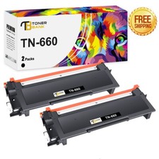 2x HY TN660 Toner Compatible With Brother HL-L2320D HL-L2380DW MFC-L2707DW TN630 picture
