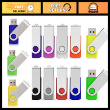 10 Pack 16GB USB Flash Drives - Colorful Thumb Drives for Data Storage & File Sh picture