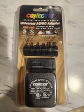 International Travel Series Universal AC/DC Power Adapter 500 mA Converts 110V picture