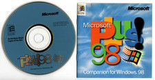 Vintage MICROSOFT Plus 98 Companion for Windows 98 CD-ROM Plus NM B picture