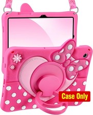 Cute Cartoon Soft Silicone Case with Strap for Samsung Galaxy Tab A9 Plus 11