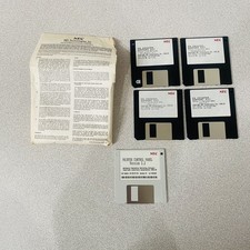 NEC PS Printer Support Kit Macintosh 3.5” Floppy Disk Set Version 1.4 Vtg 90s picture