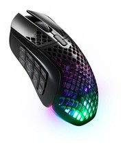 SteelSeries Aerox 9 Wireless Gaming Mouse, Ultra-Lightweight Honeycomb Design, picture