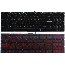 Laptop New For MSI MS-1776 MS-17B1 MS-17B4 MS-17B3 US Keyboard Backlit picture