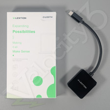 LENTION USB-C to HDMI Adapter | 4K 30Hz Digital AV Converter | Plug & Play picture