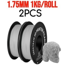 2PCS Geeetech 3D Printer PLA Filament 1.75mm 1KG Matte Grey Printing Consumables picture