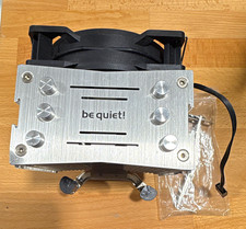 be quiet CPU Fan with Heatsink Cooler, 4-Pin, Aluminum/Copper, Silver/Black picture