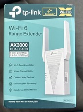 TP-Link AX3000 WiFi 6 Range Extender RE715X Easy Mesh Dual Band picture