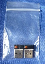 LOT OF 2 LOGITECH C-U0007 Unifying Receiver USB Dongle Mouse Keyboard VG Cond picture