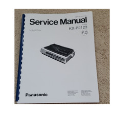 Panasonic KX-P2123 Dot Matrix Printer Service Tech Manual picture