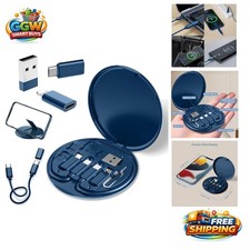 Versatile USB to USB-C Adapter Travel Kit with Phone Stand & SIM Extractor picture