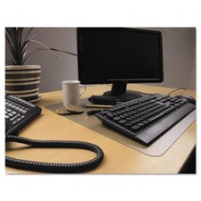 Floortex FPDE1924RA Desk Pad 24x19 Polycarbonate Clear picture