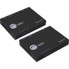 SIIG 4K HDMI HDBaseT Extender Over Single Cat5e/6 with RS-232 IR & PoC 100m picture