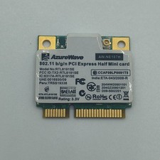 AzureWave AW-NE107H RTL8191SE WiFi Card Mini PCI-E Half Size 802.11 b/g/n picture