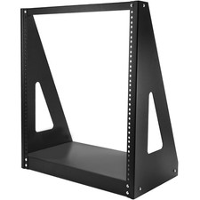 StarTech 2-Post 12U Heavy-Duty Desktop Server Rack, Small Open Frame 19in picture