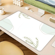 1pc Fresh, elegant and natural harmonious minimalist green non-woven keyboard picture